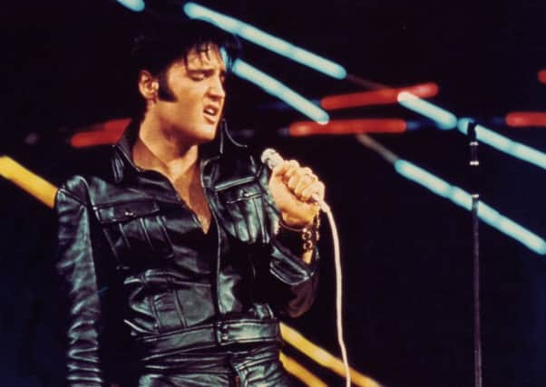 Elvis Presley from the 68 Comeback Special. Picture: Elvis Presley Enterprises