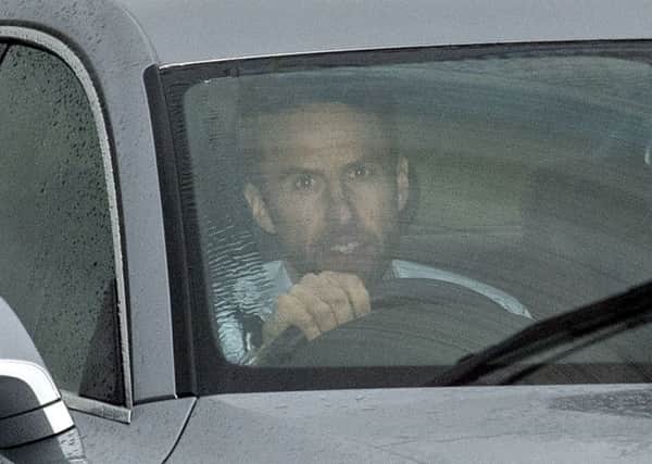 Gareth Southgate leaves St Georges' Park, Burton, on Monday after completing his formal interview to become England's next manager (Picture: Anthony Devlin/PA Wire).