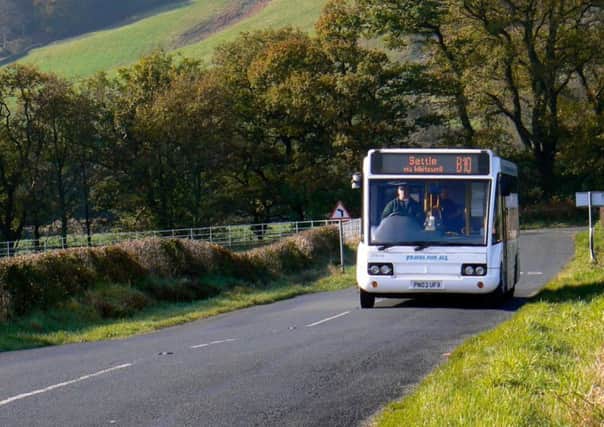 Funding cuts are jeopardising the future of rural bus services.