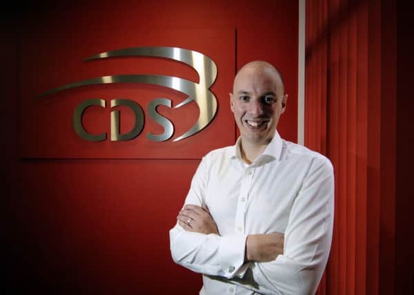 man on a Mission: Chief executive Fergus Bailie wants CDS to become one of the top 100 companies  to work for in the next three years. Picture: simon hulme