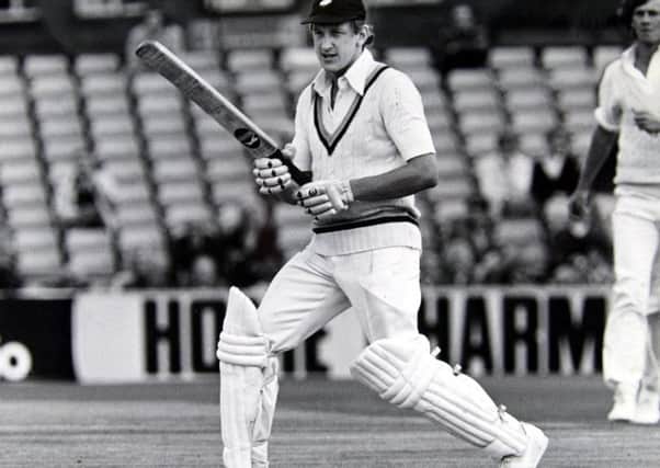 Former Yorkshire batsman Bill Athey.