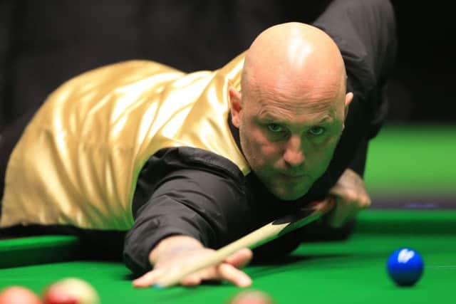 Mark King during day two of the Betway UK Championships at the York Barbican.