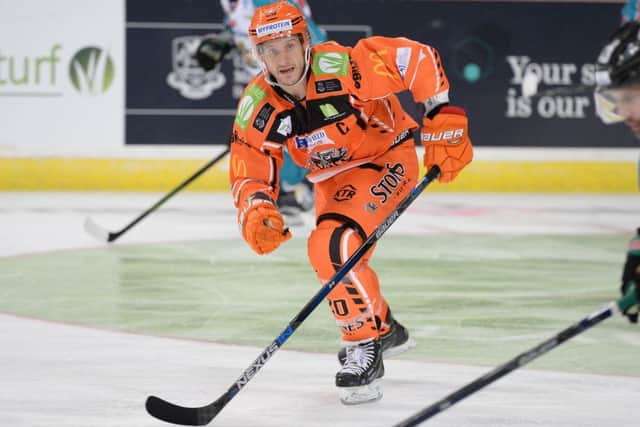 SELECT FEW: Jonathan Phillips registered his 450th EIHL assist in Wednesday night's draw at Edinburgh Capitals. Picture: Dean Woolley.