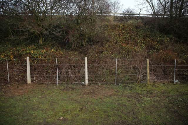 The fence now repaired by Network Rail. Picture: Ross Parry Agency