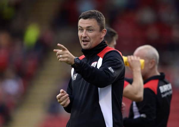 Barnsley manager Paul Heckingbottom.
  Picture: Bruce Rollinson
