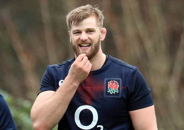 George Kruis is restored to the second row by England ahead of tomorrows international against Argentina after surgery on a chronic ankle problem (Picture:  Adam Davy/PA).