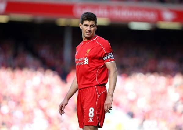 Steven Gerrard announced his retirement this week. Peter Byrne/PA Wire.