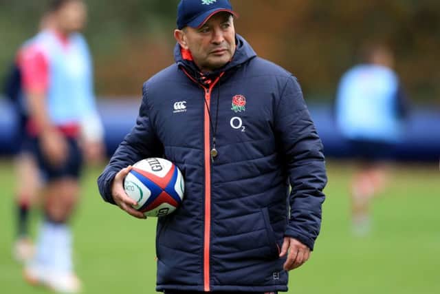England head coach Eddie Jones during the training session at Pennyhill Park, Bagshot. (Picture: Adam Davy/PA Wire)