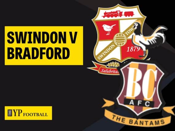 Swindon Town v Bradford City