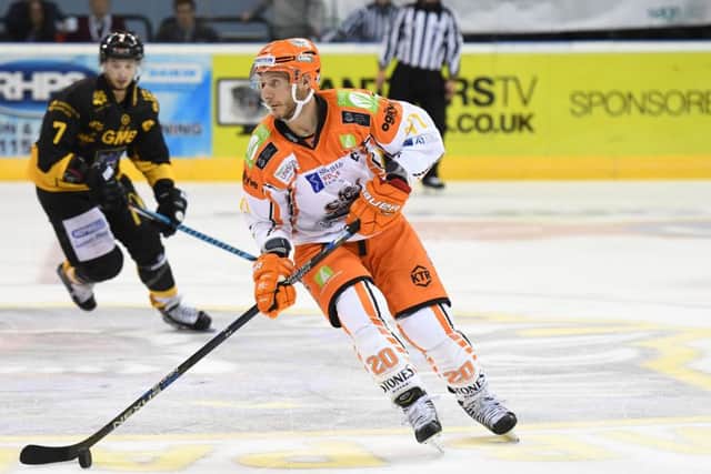 Jonathan Phillips gave Steelers a 24th-minute lead in Cardiff. Picture: Dean Woolley.