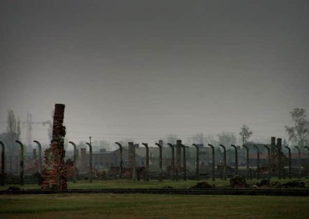The Holocaust Educational Trust 'Lessons From Auschwitz' Project.
The reamins of the Birkenau camp in Auschwitz, Poland, after German forces destroyed the camp at the end of World War II