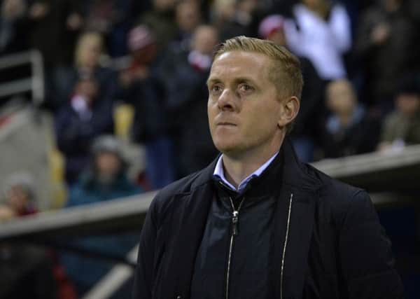 Garry Monk ad the Rotherham v Leeds match at the weekend.  Picture: Bruce Rollinson