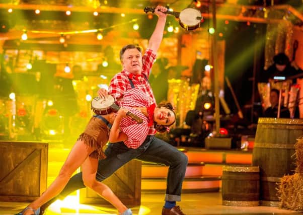 Ed Balls was an unexpected hit on Strictly Come Dancing. (Photo credit: Guy Levy/BBC).