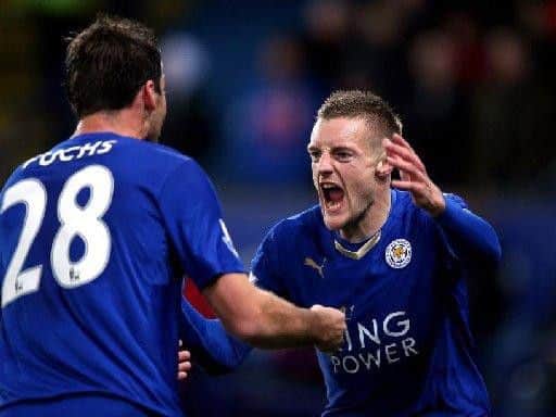 Jamie Vardy, from Sheffield, who lifted the Premier League with Leicester City