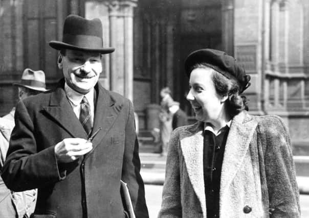 Alice Bacon pictured with Clement Attlee.