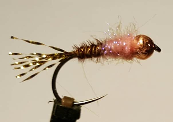 The Copper  Jane fly, dressed by Stephen Cheetham.