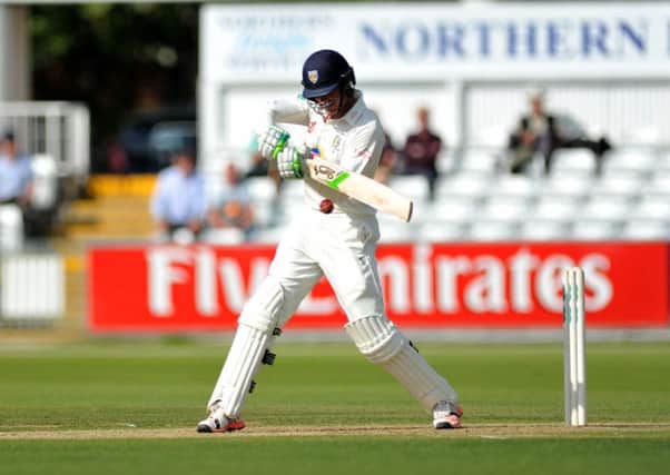 Durham batsman Keaton Jennings will make his England Test debut next week. (Picture: Frank Reid)
