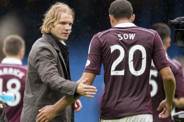 WANTED: Hearts manager, Robbie Neilson
