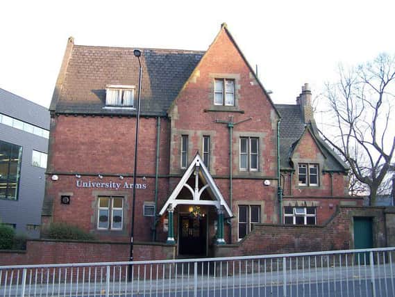 The University Arms, Sheffield.