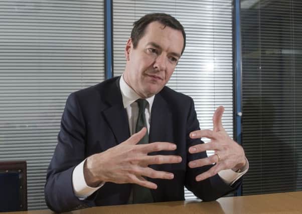 1 December 2016.
George Osborne at William Cook Holdings Ltd, during his visit to their Leeds plant today (Thursday) in support of the Northern Powerhouse initiative.