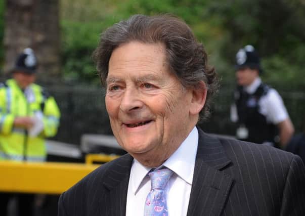 Former Chancellor of the Exchequer Nigel Lawson