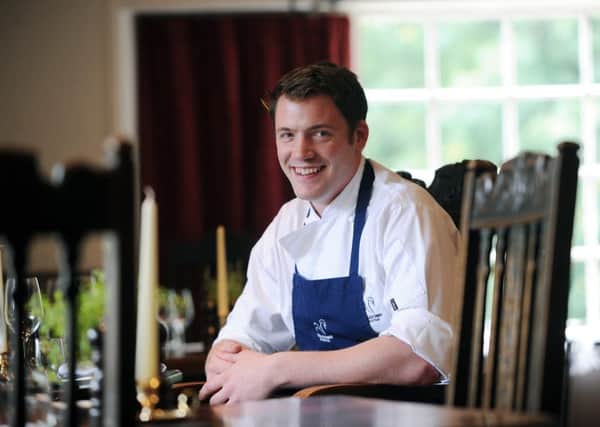 Tommy Banks, head chef at the Black Swan at Oldstead. 
Picture by Gerard Binks