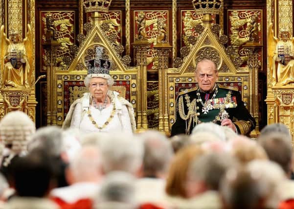 The Queen at the State Opening of Parliament in the House of Lords  - are there too many peers?
