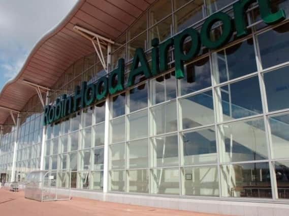 Police are investigating a report of trespassing at Doncaster Sheffield Airport received last month.
