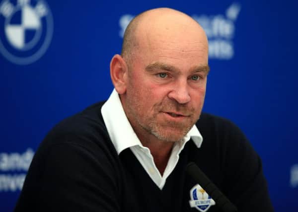 Thomas Bjorn will captain Europe in the 2018 Ryder Cup in France (Picture: John Walton/PA Wire).