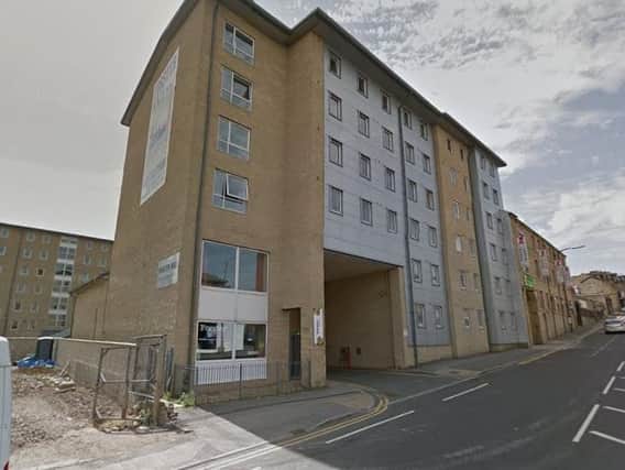 Forster Hall Student Accommodation, where a fire was reported yesterday evening. Picture: Google
