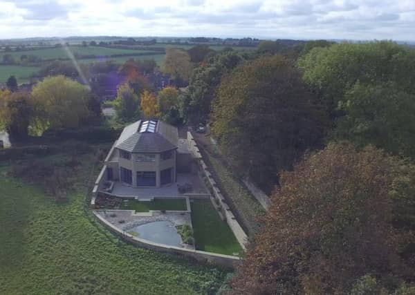 The Lodge overlooks National Trust parkland