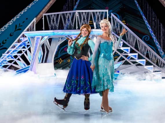 Frozen stars Alexe Gilles, who plays Elsa and and Taylor Firth, as Anna, say they have developed a real-life sister relationship on the road with Disney On Ice