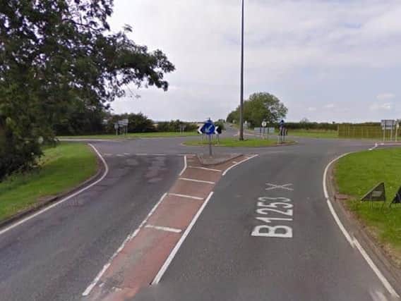 The crash took place near this roundabout connecting the B1253 and B1249 near Octon in East Yorkshire. Picture: Google