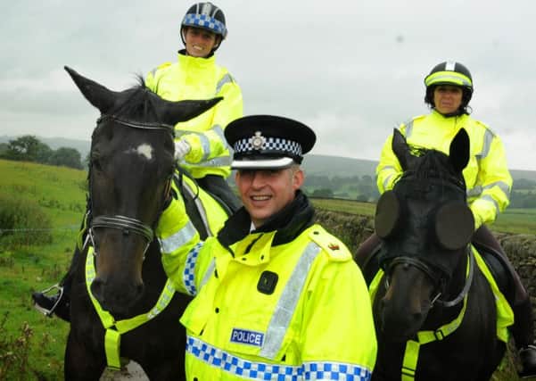 Horse riders need to be as visible as the mounted police on the region's roads.