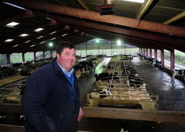 Andrew Walmsley, of Scarah Bank Farm, Ripley.  Picture: Simon Hulme