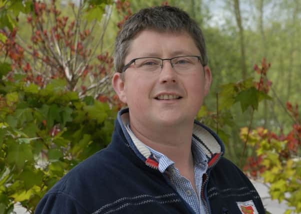 Sam Webster, who farms near Bedale, and is taking a leading role in the beef feed efficiency programme.