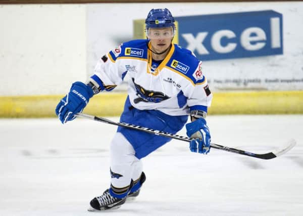 FAMILIAR FACE: Defenceman Martin Ondrej, pictured in his Hull Stingrays' days, is back in East Yorkshire with Hull Pirates. Picture: Arthur Foster.