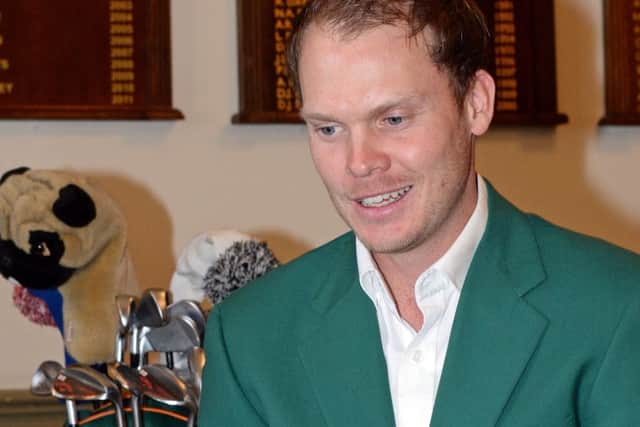 Danny Willett at Rotherham Golf Club just days after winning the Masters. (Picture: Marie Caley)