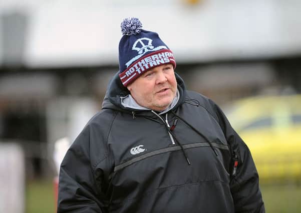 CHANGES: Rotherham Titans head coach, Justin Burnell. Picture: Scott Merrylees.