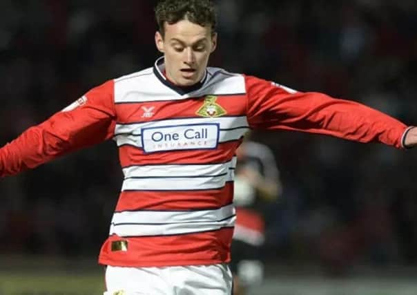 Liam Mandeville missed from the spot in Doncaster's defeat to Plymouth.