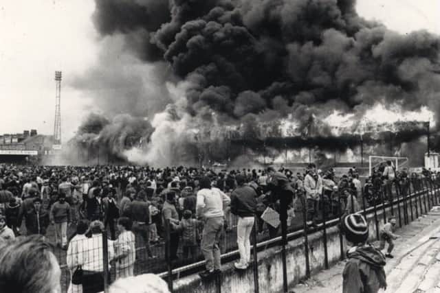 The Bradford City fire of May, 1985.