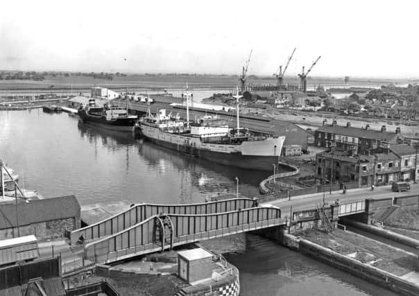Goole General View of the Docks 26  May 1965