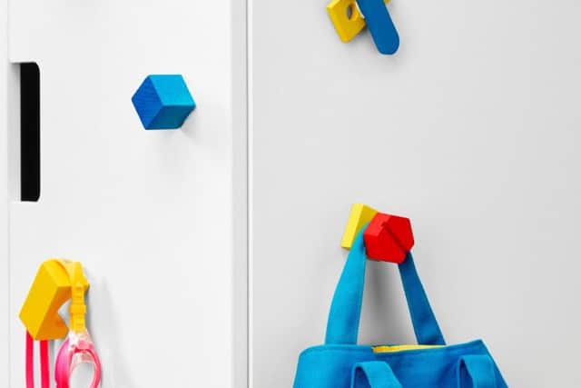 Upcycle old plastic toys, including Lego bricks, to create hooks using Sugru mouldable glue