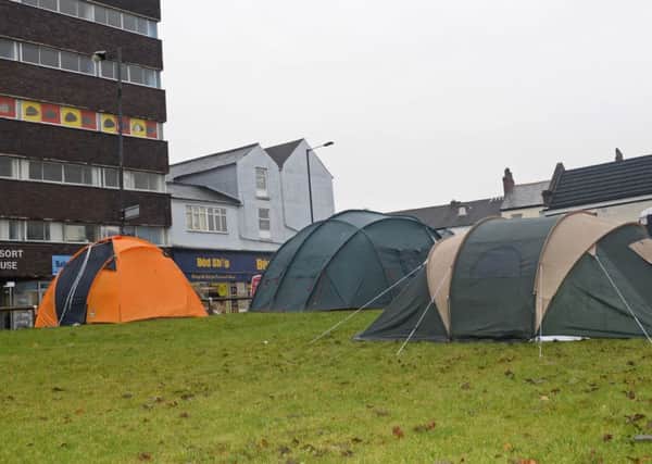 Doncaster's Tent City has highlighted the plight of the homeless.