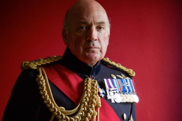 helicopter of Lord Dannatt, former head of the British Army, wants to see our defence budget increased. (Picture: Richard Lea-Hair).