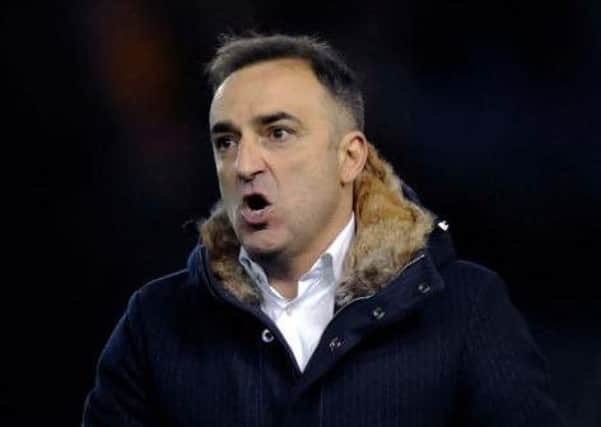 Sheffield Wednesday head coach Carlos Carvalhal.