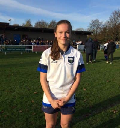 Jodie Ounsley plays rugby for Sandal RUFC and Yorkshire