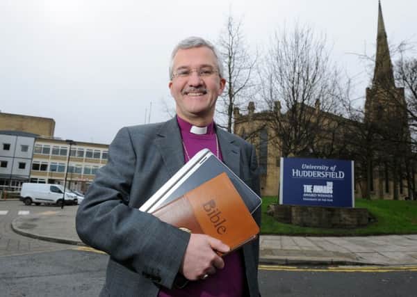 Dr Jonathan Gibbs is the Bishop of Huddersfield.