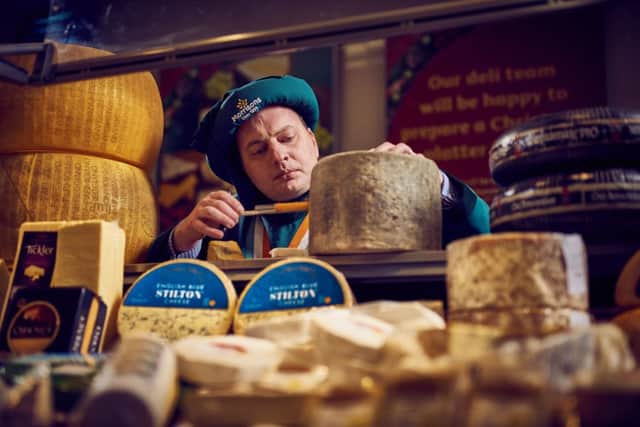 Russell Haggata (pictured), a Morrisons cheesemonger, has been awarded the highest accolade in the cheese world Copyright: Â© Mikael Buck / Morrisons