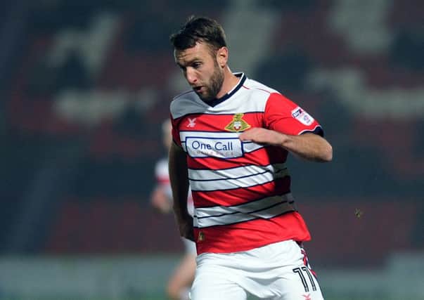 Andy Williamss return to fitness is a boost for Doncaster Rovers with James Coppinger suspended (Picture: Jonathan Gawthorpe).